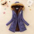 Autumn/Winter Cotton Jacket: Casual Slim Fit, Warm Overcoat, Hooded Parka