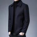 2024 Autumn/Winter Men's Fashion Coat: Casual, Lapel, High Quality