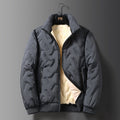 2024 Men's Winter Jacket: Lambswool Warmth, Thicken, Casual Loose Fit