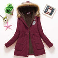 Autumn/Winter Cotton Jacket: Casual Slim Fit, Warm Overcoat, Hooded Parka