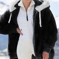 Winter Women's Jackets: Plush, Oversize, Hooded Fashion, Warm Coats