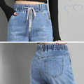 High Waist Harem Jeans: Streetwear Chic for Casual All-Season Style