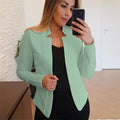 Autumn 2024 Women's Thin Blazers: Summer Stylish, Long Sleeve, Slim Fit