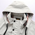 Men's Hooded Windbreaker: Fashionable, Casual, Waterproof Winter Coat