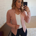 Autumn 2024 Women's Thin Blazers: Summer Stylish, Long Sleeve, Slim Fit