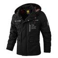 Men's Hooded Windbreaker: Fashionable, Casual, Waterproof Winter Coat