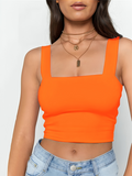 Varanda® Square Neck Sleeveless Women Tops