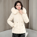 Varanda® High-Quality Warm Cotton Coat Ladies Overcoat Hooded