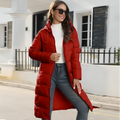 Varanda® Winter Long Parka Jackets Thick Warm Hooded Cotton-padded