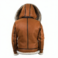 Varanda® Plush Jacket Men Integrated Leather Fur Jackets