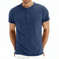 Martin™ cotton quality slim fit henry neck t-shirt