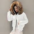 Varanda® Women Fur Jacket With Hooded Coat