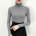 Varanda® Turtleneck Women's Sweater Slim Bottoming Knitted Tops