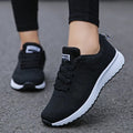 2024 Women's Fashion Sneakers: Breathable Mesh, White Vulcanized Shoes – Casual and Stylish