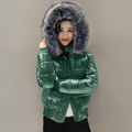 Varanda® Women Fur Jacket With Hooded Coat