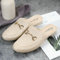 Varanda® New Women Mules Modern Slippers Soft PVC Flats