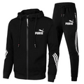 Martin™ men's new fashion tracksuit autumn vest and sweat pants set