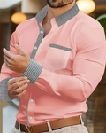 Long sleeve summer shirt with pocket