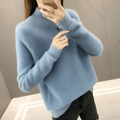 Varanda® Mink Fleece Long Sleeve Slim Fit Women's Sweater