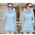 Varanda® Winter Women Jacket Fur Collar Hooded Thick Warm