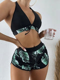 High Waist Sexy Swimsuit: 2024 New Bikini Set for Women in Plus Size, Perfect for Summer Beach