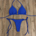 Sexy Bikini Set: Push-up Padded Bra Thong Swimsuit for Women - Beachwear Bathing Suit