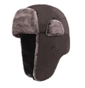 Unisex Hat: Warm Trooper Bomber with Ear Flaps – Winter Ski Hat with Faux Fur