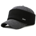 Winter Men's Warm Baseball Cap: Thick Earmuffs, Stylish Snapback from New Collection