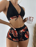 High Waist Sexy Swimsuit: 2024 New Bikini Set for Women in Plus Size, Perfect for Summer Beach