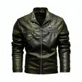 Varanda® New Men's Leather Jackets High Quality Slim Fit