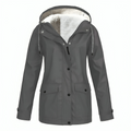 Varanda® Women Velvet Outdoor Jacket Windproof